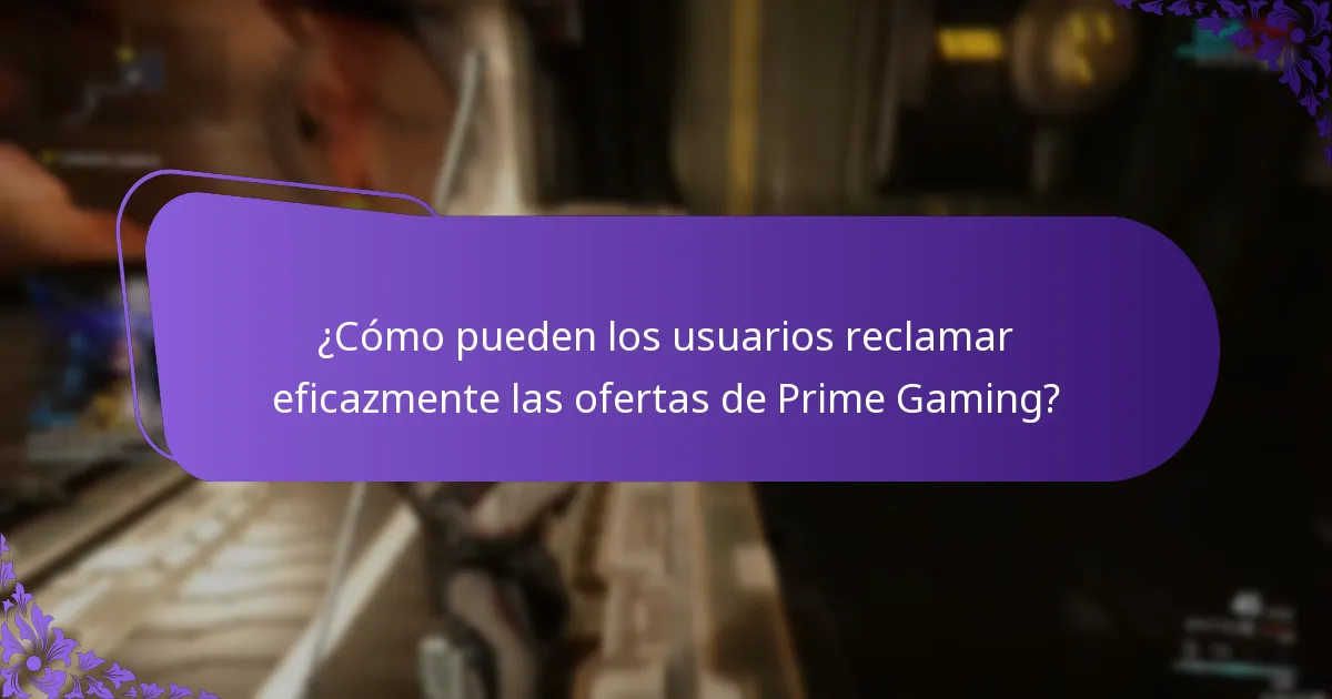 ¿Qué ofertas exclusivas están actualmente disponibles a través de Prime Gaming?