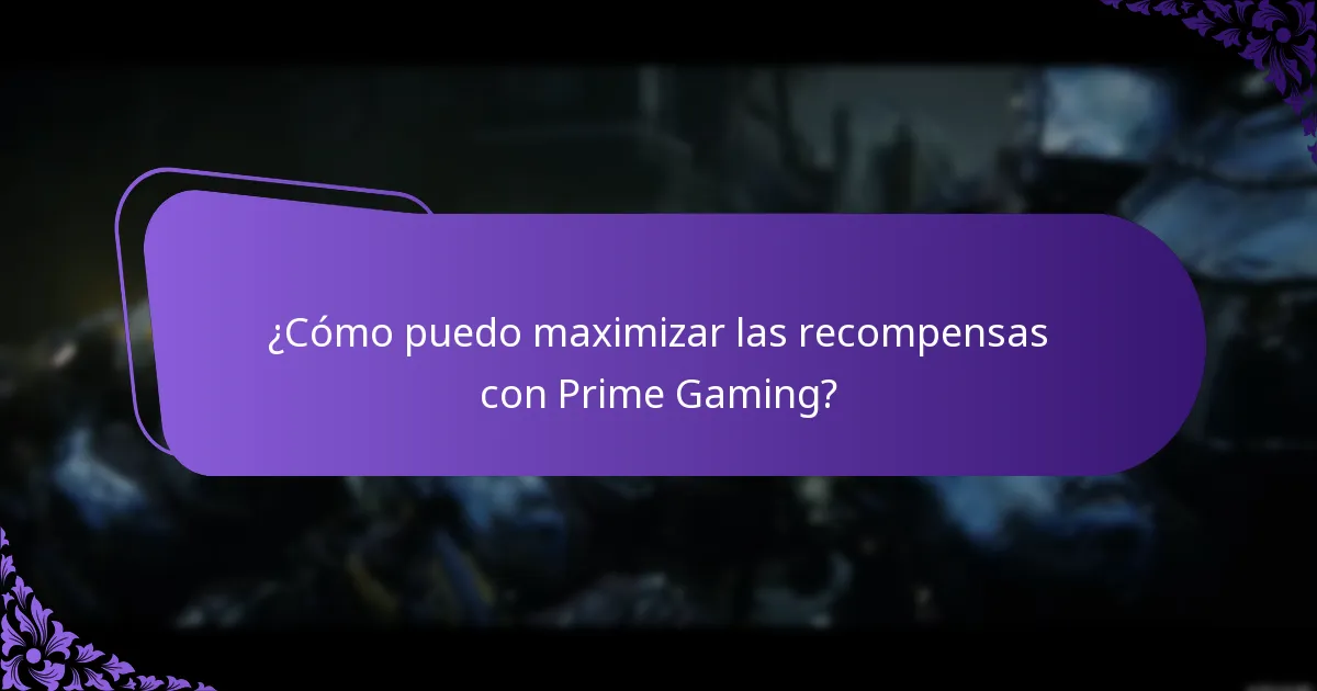 ¿Cómo gestiono la configuración de mi cuenta de Prime Gaming?