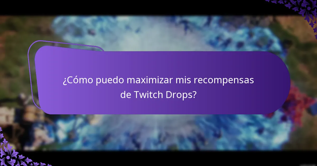 ¿Qué contenido es elegible para Twitch Drops?