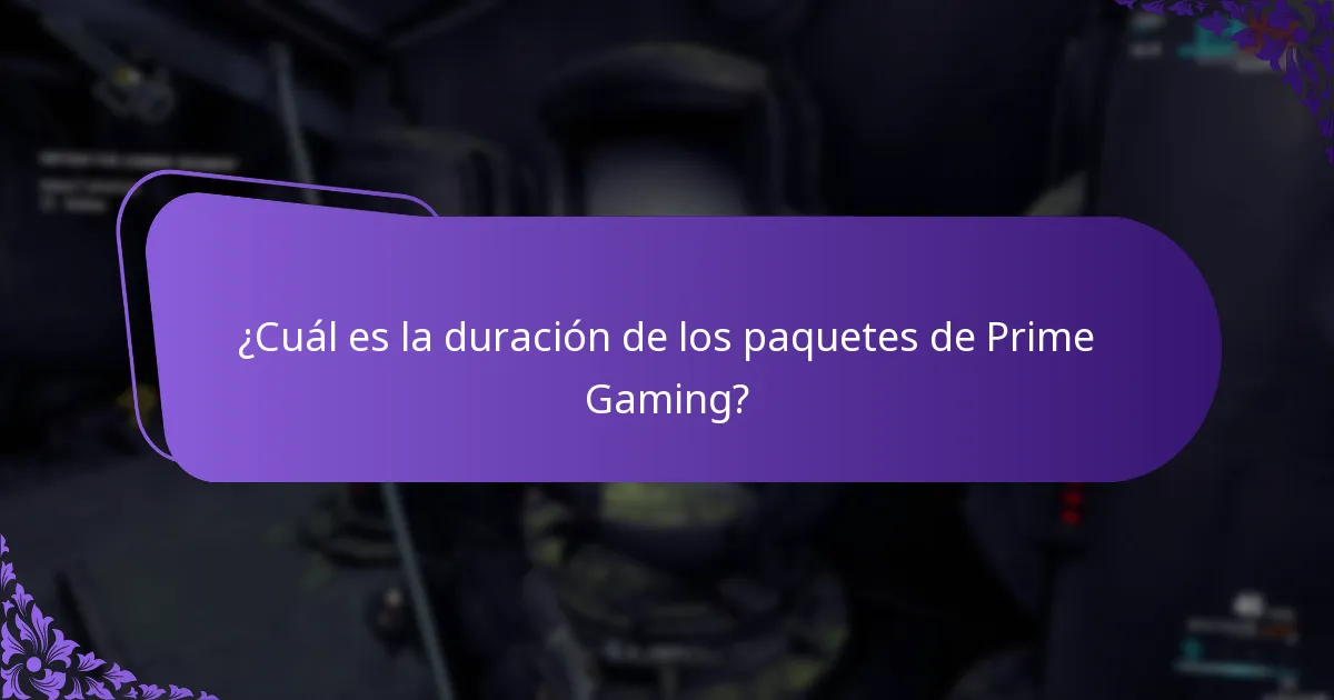 ¿Cuáles son los tipos de recompensas disponibles en los paquetes de Prime Gaming?