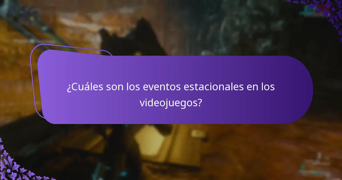 ¿Cuáles son los beneficios de participar en eventos estacionales?