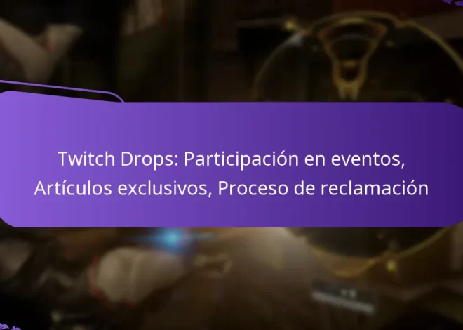 Twitch Drops: Participación en eventos, Artículos exclusivos, Proceso de reclamación