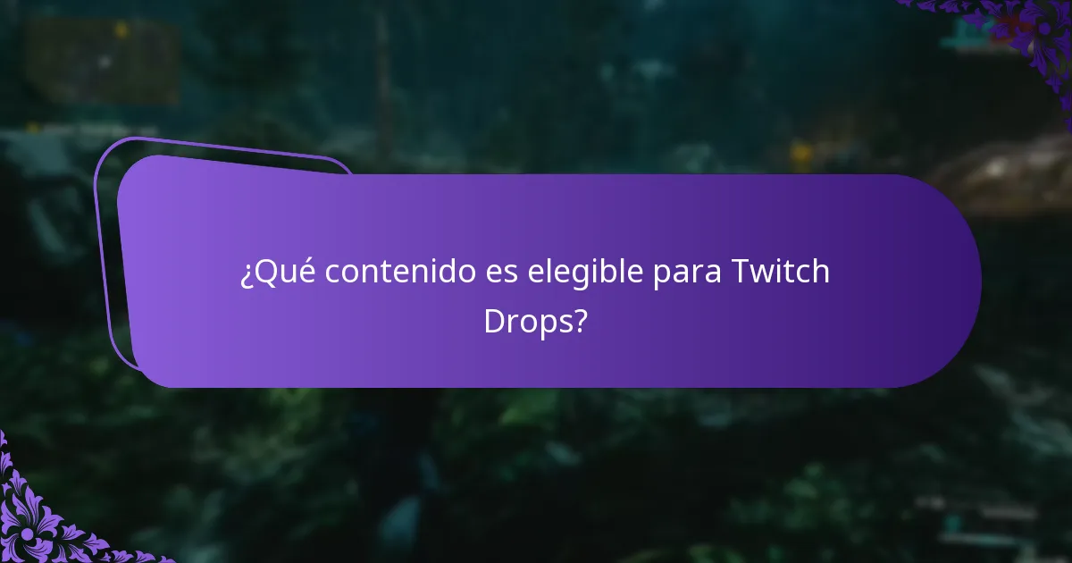 ¿Cuáles son las diferencias entre los eventos de Twitch Drops?